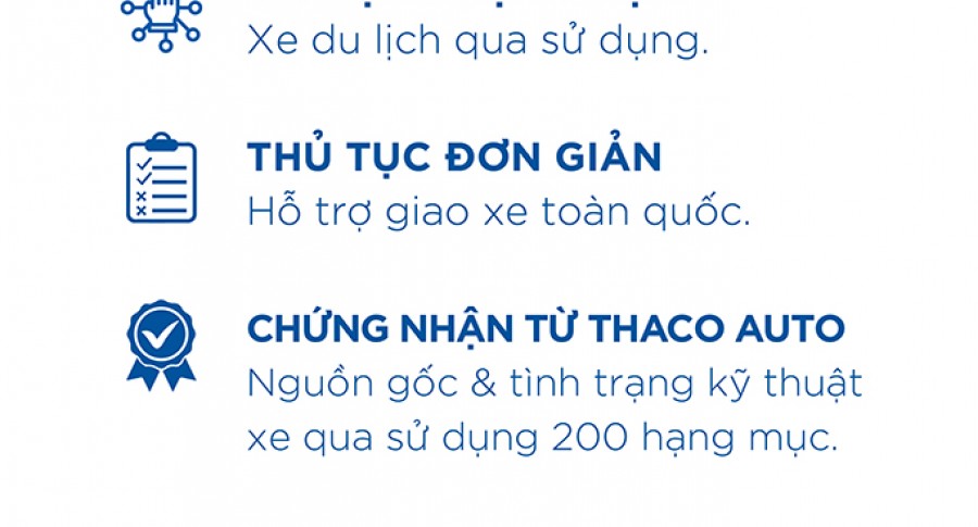 THACO AUTO Long Biên - Hà Nội - Giải pháp đổi xe và kinh doanh xe qua sử dụng