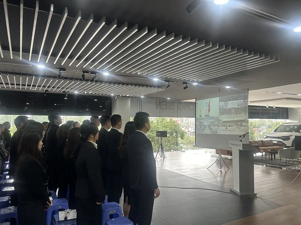 THACO AUTO Long Biên - Hà Nội tổ chức Lễ Khai niên Giáp Thìn 2024