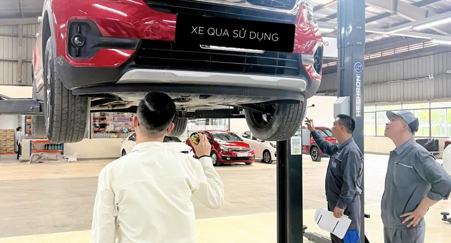 QUY TRÌNH KIỂM ĐỊNH KỸ LƯỠNG & CHUYÊN NGHIỆP XE QUA SỬ DỤNG TẠI THACO AUTO NGHỆ AN