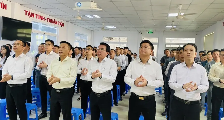 CHÀO CỜ THÁNG 6/2024: THACO AUTO NGHỆ AN TỔ CHỨC ĐÁNH GIÁ KẾT QUẢ THÁNG 05 & TRIỂN KHAI KẾ HOẠCH KINH DOANH THÁNG 06/2024