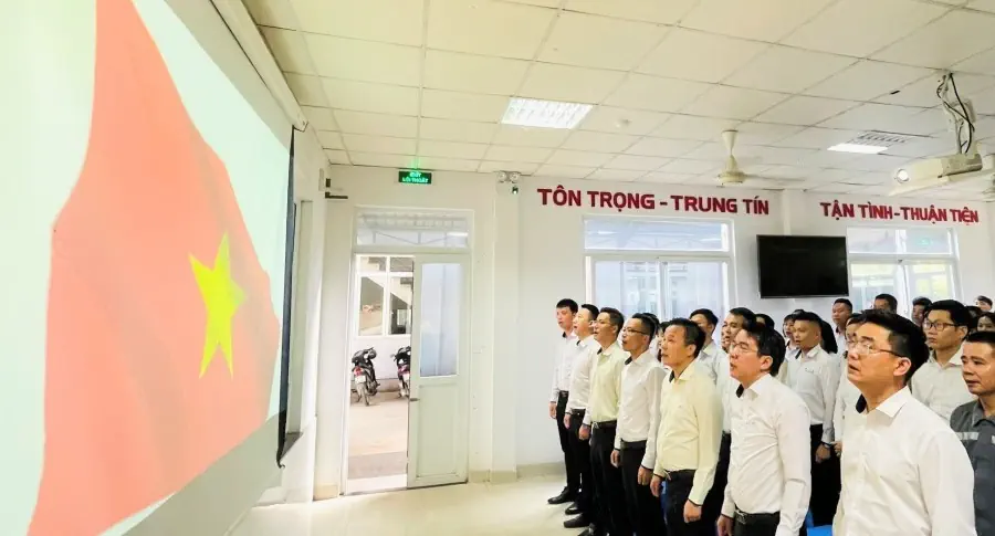 CHÀO CỜ THÁNG 7/2024: THACO AUTO NGHỆ AN TỔ CHỨC ĐÁNH GIÁ KẾT QUẢ THÁNG 06 & TRIỂN KHAI KẾ HOẠCH KINH DOANH THÁNG 07/2024