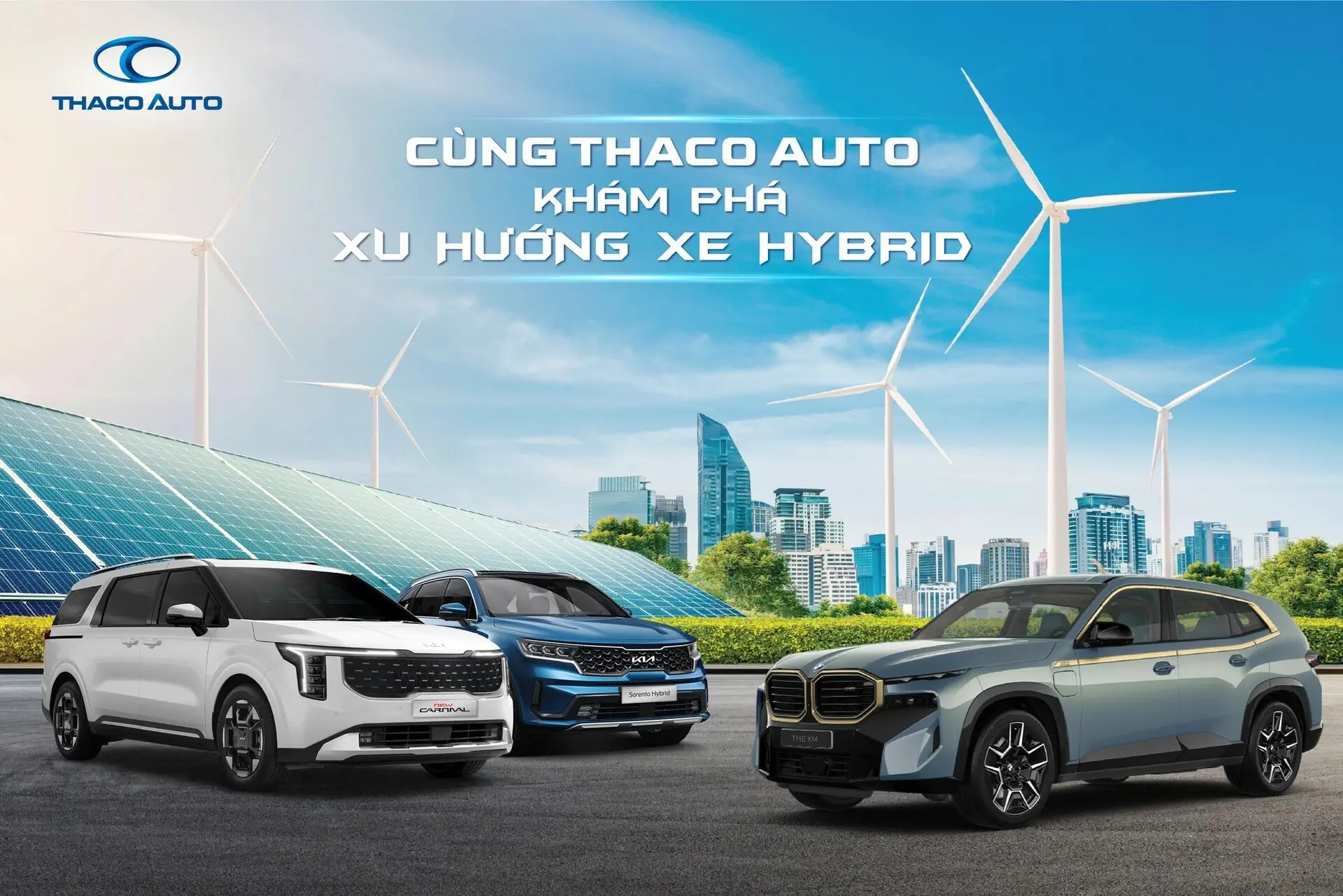 Cùng THACO AUTO khám phá xu hướng Xe Hybrid