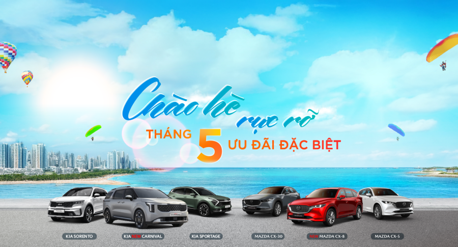Chào hè rực rỡ cùng THACO AUTO Nghệ An với ưu đãi đặc biệt