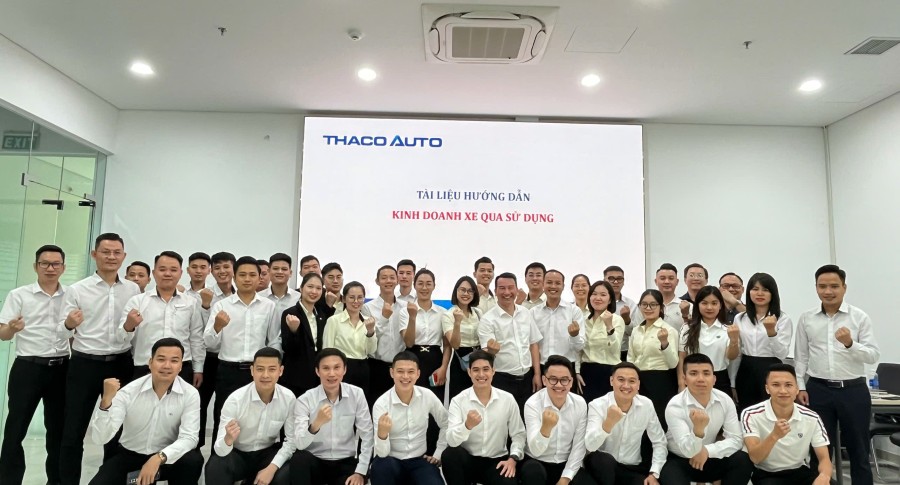 THACO AUTO NGHỆ AN THAM GIA ĐÀO TẠO NÂNG CAO KIẾN THỨC KINH DOANH XE ĐÃ QUA SỬ DỤNG