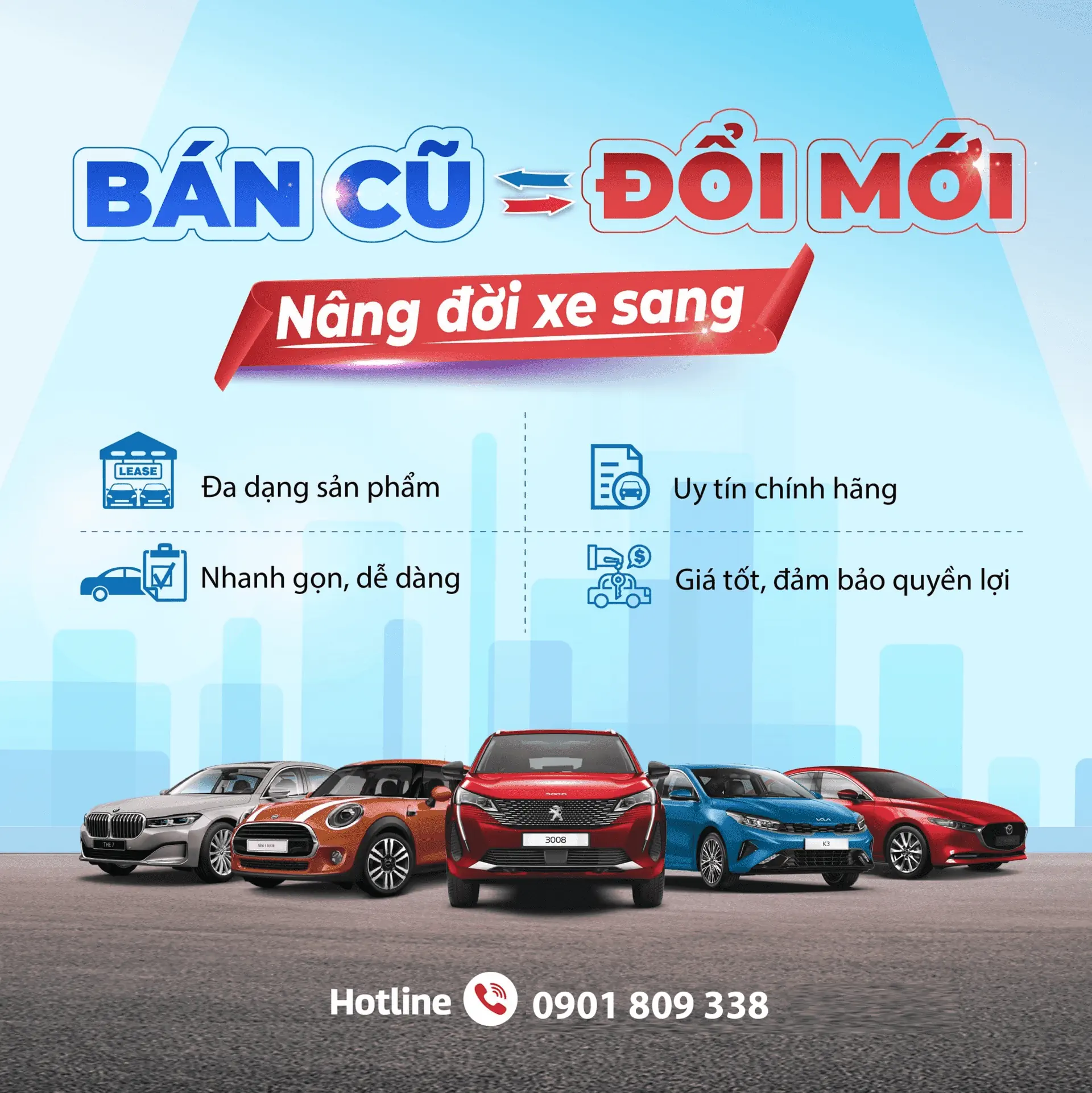 THU CŨ – ĐỔI MỚI CÙNG THACO AUTO HÀ NAM