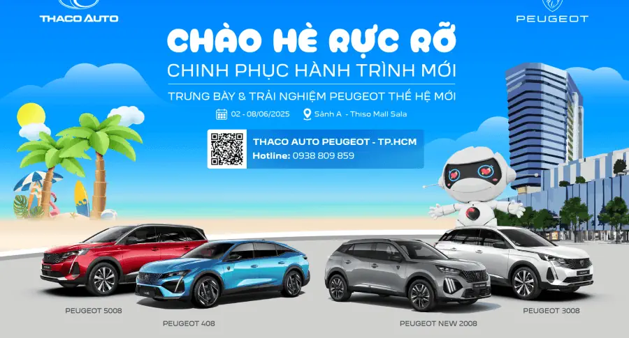Cùng THACO AUTO khám phá không gian trưng bày và trải nghiệm lái đầy cảm hứng tại THISO MALL SALA
