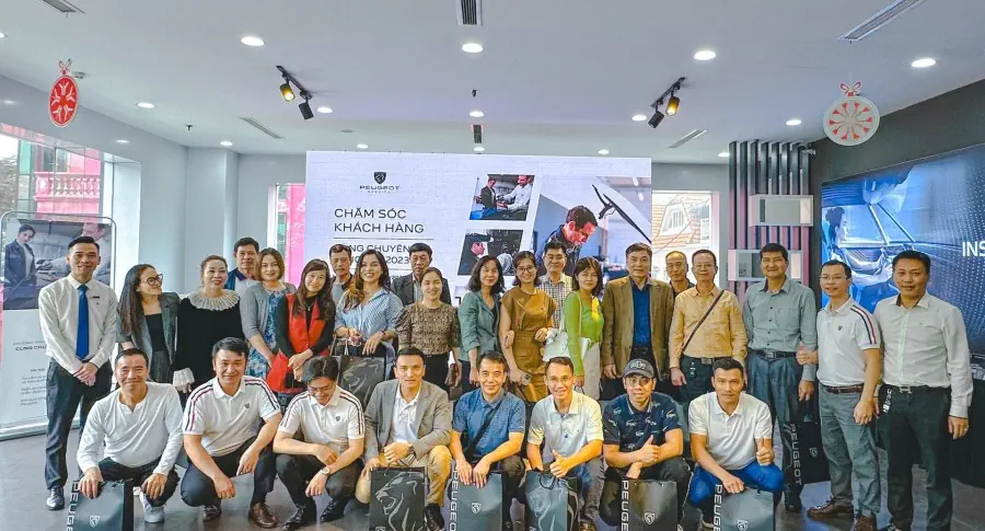 THACO AUTO triển khai chuỗi sự kiện “Chăm sóc khách hàng cùng chuyên gia Peugeot” năm 2023