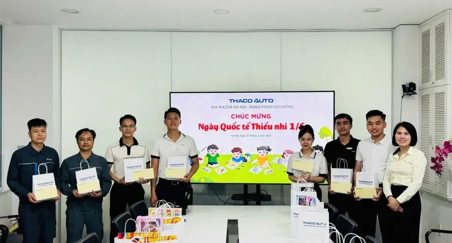 🎉 THACO AUTO PHẠM VĂN ĐỒNG CHÚC MỪNG QUỐC TẾ THIẾU NHI 1/6 🎁