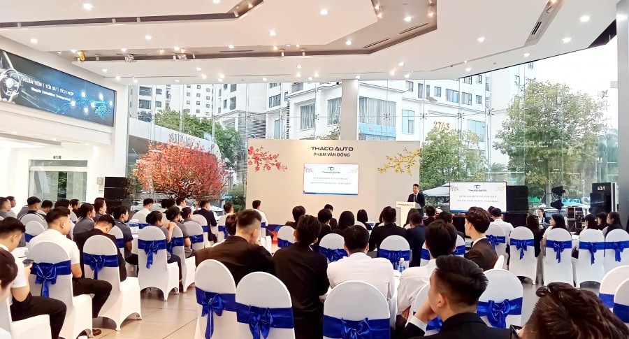 THACO AUTO PHẠM VĂN ĐỒNG TỔ CHỨC TRIỂN KHAI KẾ HOẠCH NĂM 2024