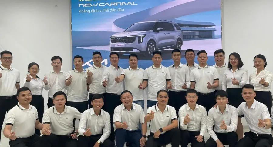 THACO AUTO PHẠM VĂN ĐỒNG THAM GIA ĐÀO TẠO NÂNG CAO KIẾN THỨC SẢN PHẨM MỚI