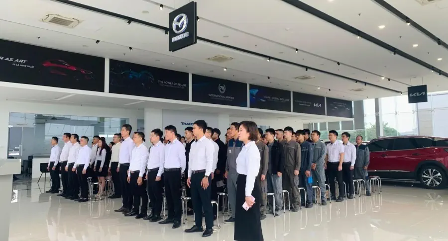 THACO AUTO PHÚ THỌ TẬP TRUNG BÁM SÁT KẾ HOẠCH KINH DOANH DỊP CAO ĐIỂM CUỐI NĂM