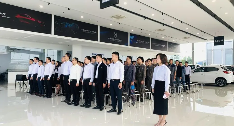LỄ CHÀO CỜ THÁNG 10 - KHỞI ĐỘNG VÀ TRIỂN KHAI CÔNG TÁC TRỌNG TÂM QUÝ IV/2024