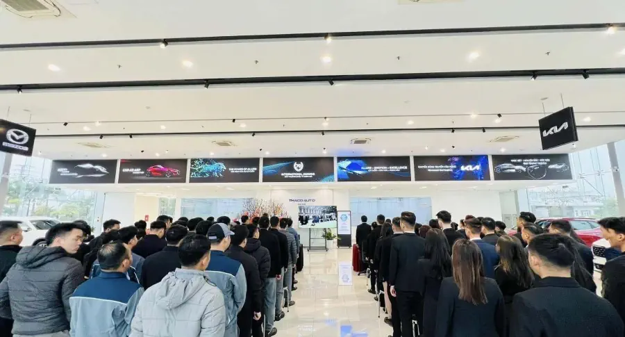 THACO AUTO PHÚ THỌ TỔ CHỨC LỄ KHAI NIÊN ẤT TỴ 2025