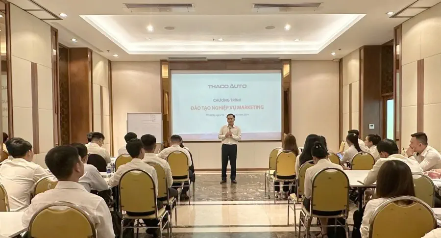 THACO AUTO Khánh Hoà nâng cao kỹ năng sáng tạo nội dung cho nhân sự phụ trách Marketing