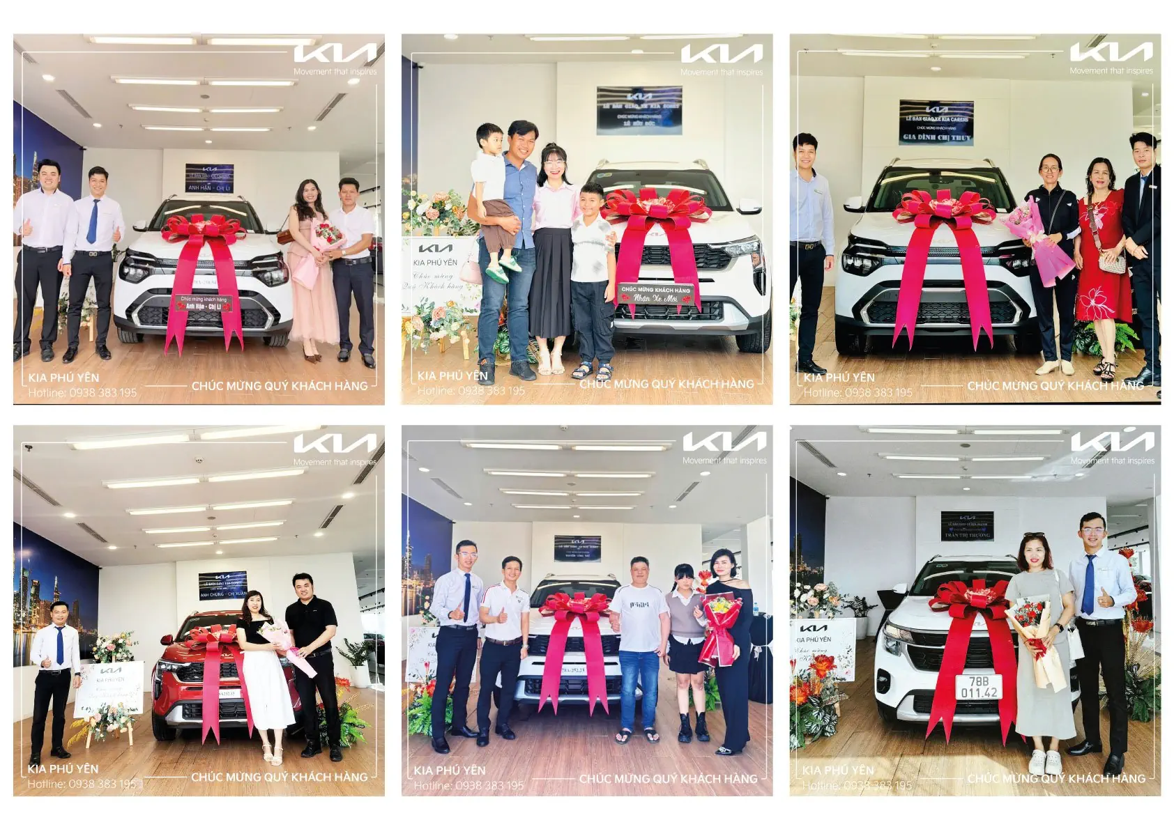 THACO AUTO Phú Yên rộn ràng bàn giao xe đến Quý Khách hàng trong tháng 5