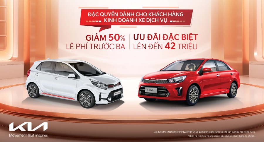 THACO AUTO Quảng Bình - Ưu đãi đặc biệt dành cho Kia Morning - Kia Soluto