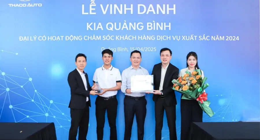 KIA QUẢNG BÌNH - ĐẠI LÝ CÓ HOẠT ĐỘNG CHĂM SÓC KHÁCH HÀNG DỊCH VỤ XUẤT SẮC NĂM 2024.
