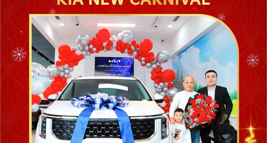 THACO AUTO QUẢNG BÌNH BÀN GIAO XE KIA NEW CARNIVAL