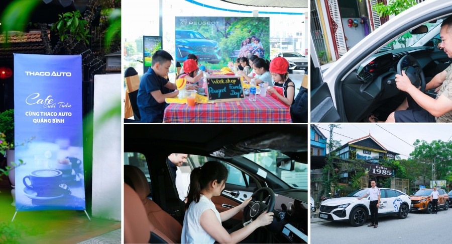 “Cafe cuối tuần” cùng THACO AUTO Quảng Bình: Nhiều trải nghiệm ý nghĩa, nhiều giá trị cộng thêm