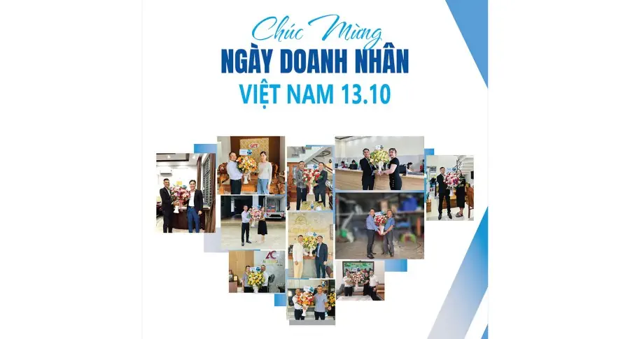 TRÂN TRỌNG CHÚC MỪNG QUÝ KHÁCH HÀNG NHÂN DỊP NGÀY DOANH NHÂN VIỆT NAM 13/10