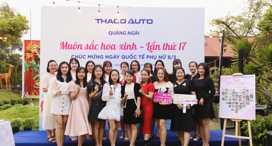 THACO AUTO Quảng Ngãi tổ chức chương trình “Muôn sắc hoa xinh – Lần thứ 17”