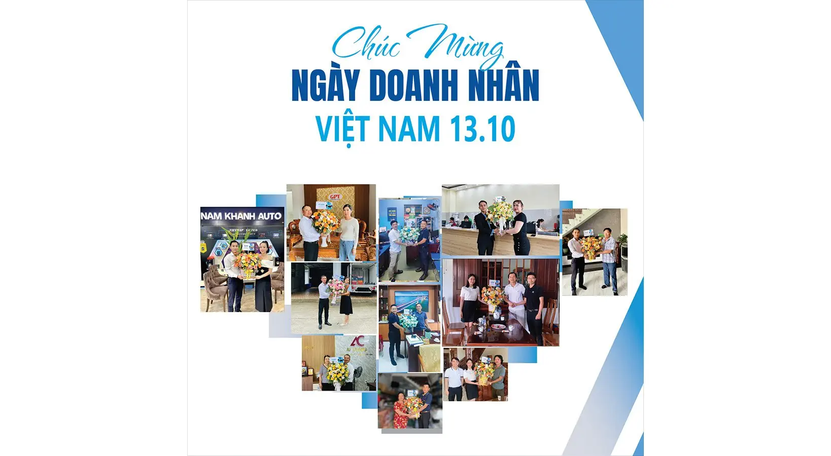 TRÂN TRỌNG CHÚC MỪNG QUÝ KHÁCH HÀNG NHÂN DỊP NGÀY DOANH NHÂN VIỆT NAM 13/10