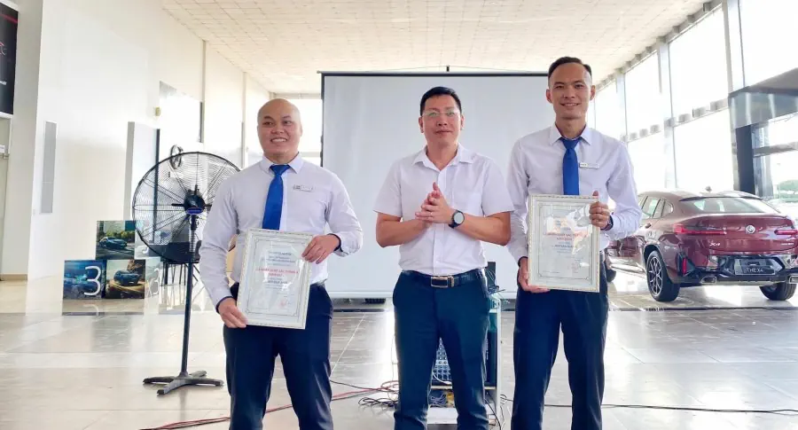 THACO AUTO QUẢNG NINH TỔ CHỨC LỄ CHÀO CỜ THÁNG 9/2024