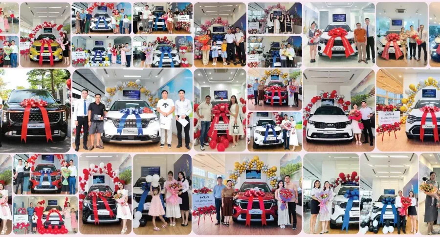 Tháng 09 bứt phá: THACO AUTO Quảng Bình liên tục bàn giao xe mới, niềm vui nhân đôi.