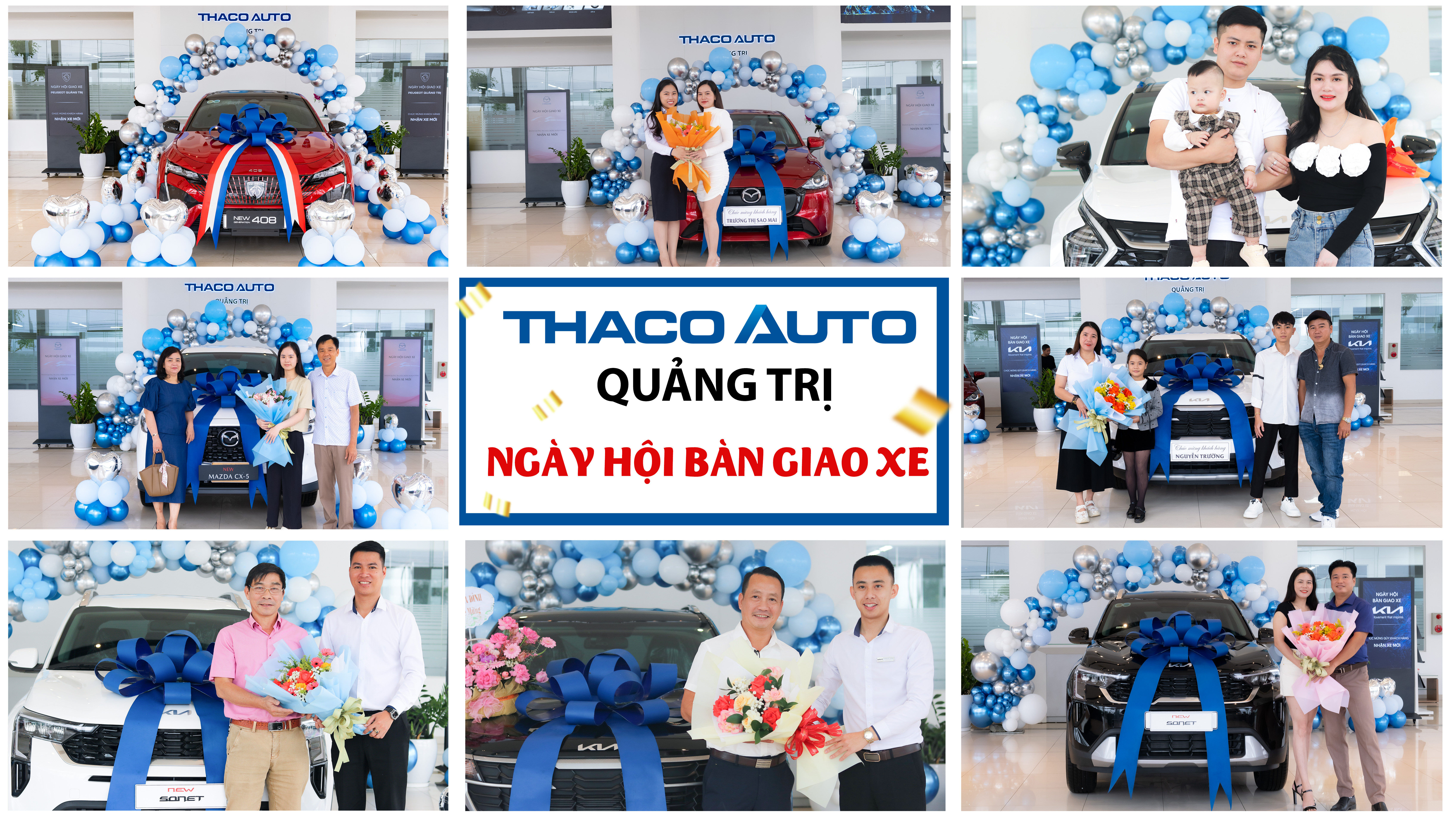 Ngày hội bàn giao xe Tháng 11 tại THACO AUTO Quảng Trị