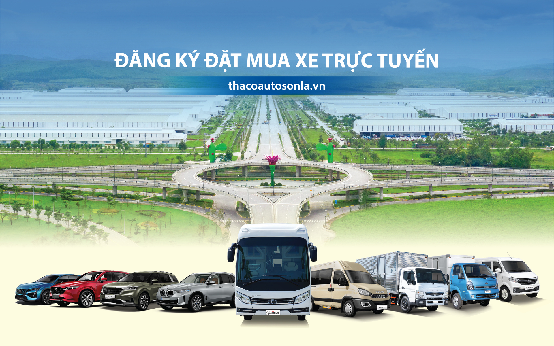 TRẢI NGHIỆM TÍNH NĂNG ĐẶT MUA XE TRỰC TUYẾN TRÊN WEBSITE THACO AUTO SƠN LA