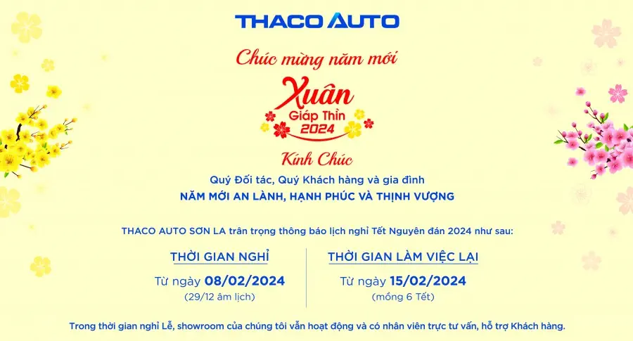 CHÚC MỪNG NĂM MỚI - XUÂN GIÁP THÌN 2024