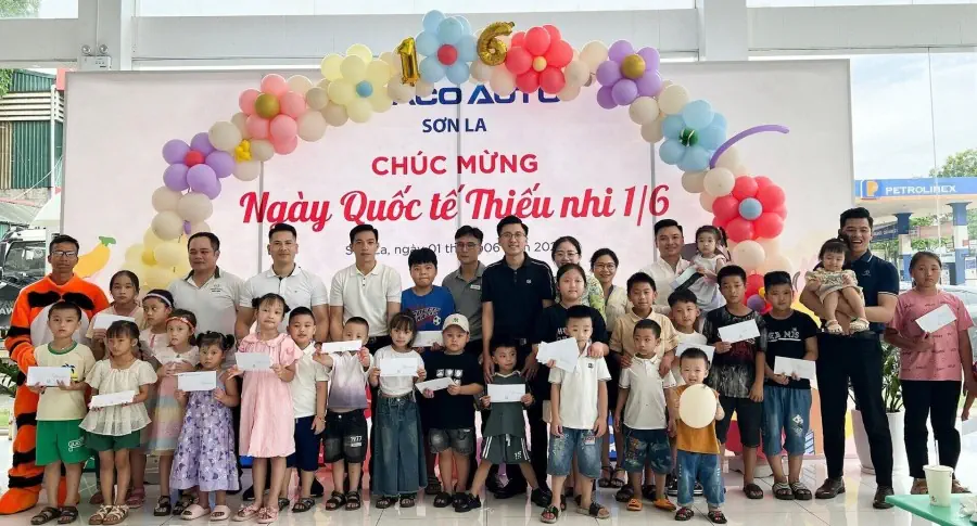 THACO AUTO SƠN LA TỔ CHỨC CÁC HOẠT ĐỘNG MỪNG NGÀY QUỐC TẾ THIẾU NHI 1/6 .