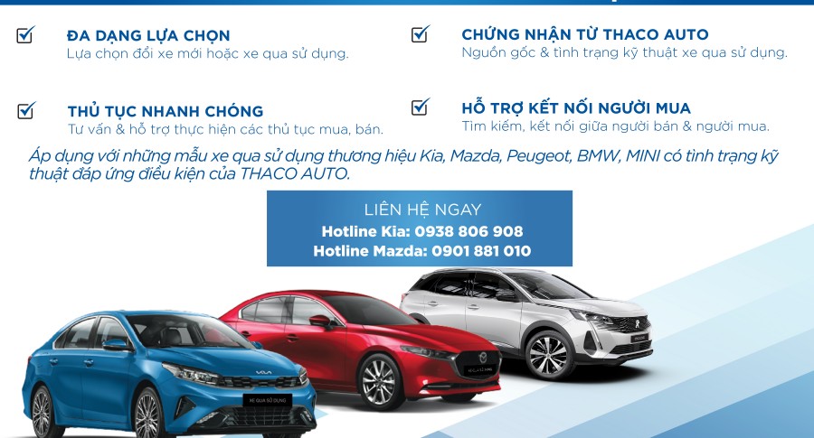 THACO AUTO SƠN LA - TRIỂN KHAI CHƯƠNG TRÌNH THU CŨ ĐỔI MỚI & KINH DOANH XE QUA SỬ DỤNG