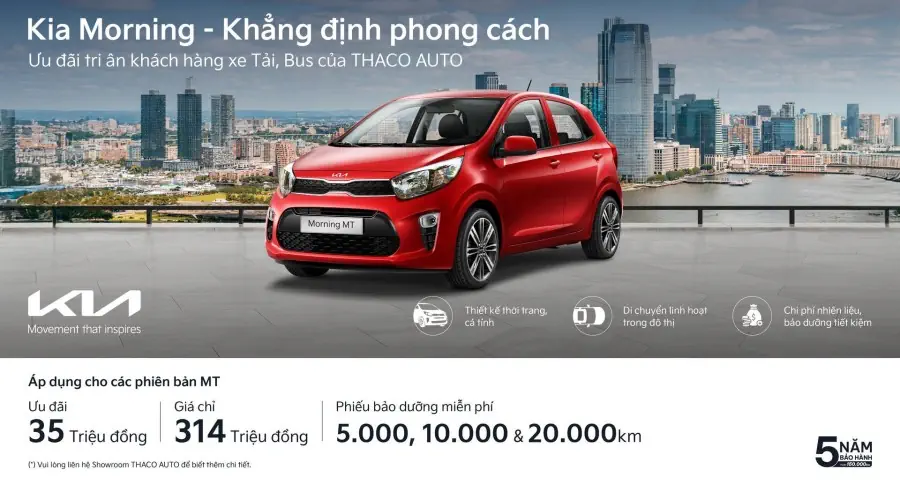 THACO AUTO ưu đãi đặc biệt tri ân khách hàng thân thiết của xe Tải, Bus