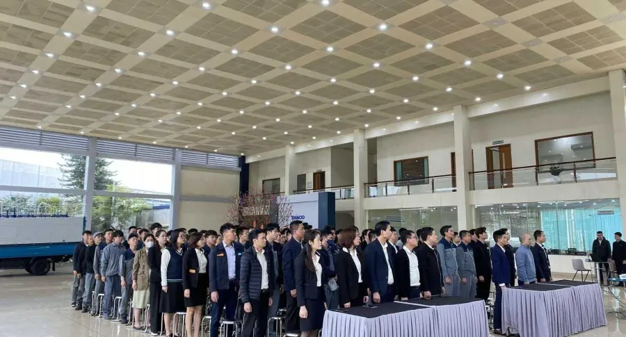 THACO AUTO TÂY NAM HÀ NỘI tổ chức Lễ Khai niên Giáp Thìn 2024