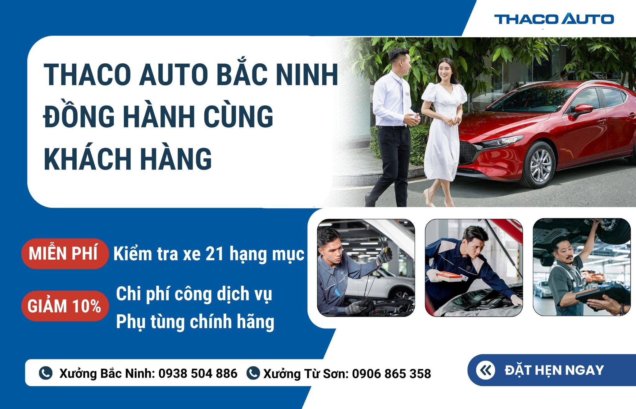 THACO AUTO BẮC NINH ĐỒNG HÀNH CÙNG KHÁCH HÀNG SAU BÃO