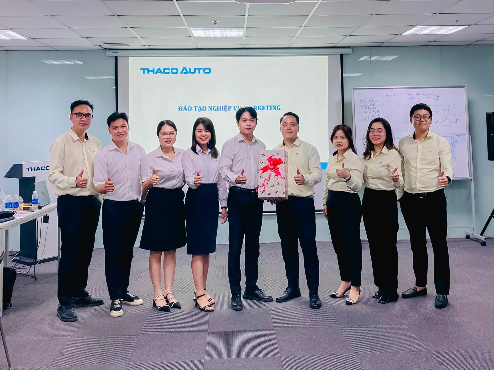 THACO AUTO BẮC NINH THAM GIA ĐÀO TẠO KIẾN THỨC, KỸ NĂNG NGHIỆP VỤ ĐỘI NGŨ MARKETING