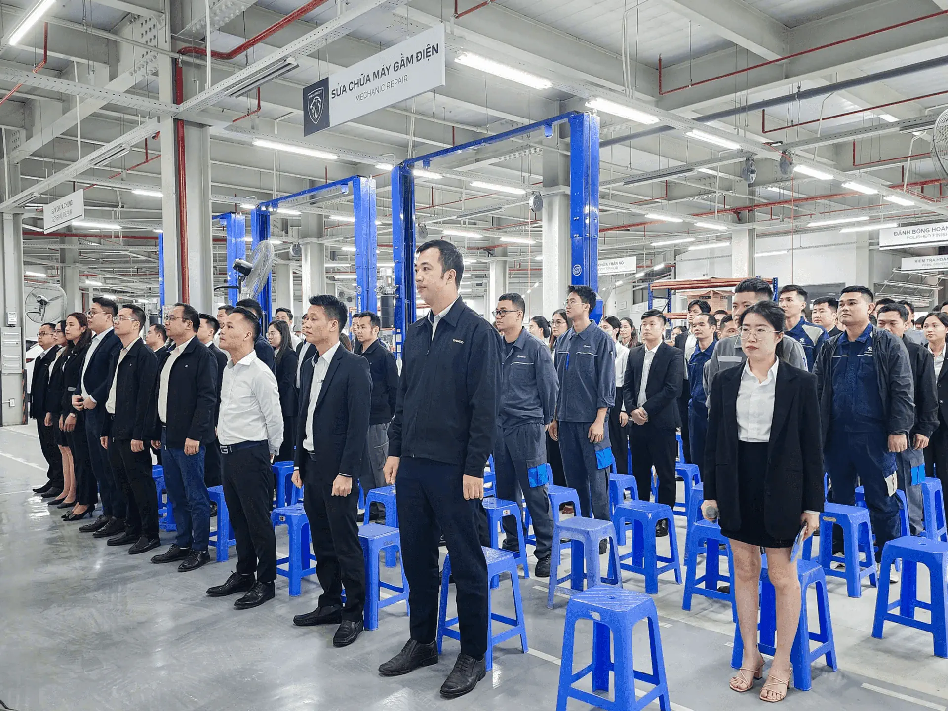 LỄ CHÀO CỜ THÁNG 12 – THACO AUTO BẮC NINH QUYẾT TÂM HOÀN THÀNH MỤC TIÊU CUỐI NĂM 2024