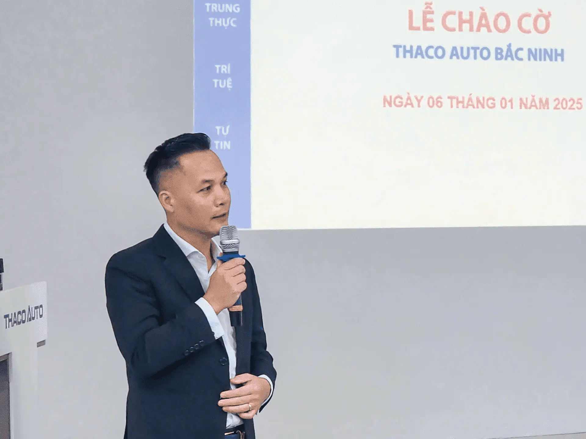 LỄ CHÀO CỜ THÁNG 1 – KHỞI ĐẦU CHO MỘT NĂM 2025 ĐẦY KHÁT VỌNG TẠI THACO AUTO BẮC NINH