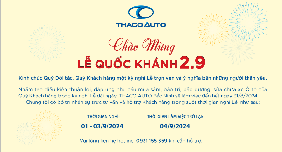 CHÀO MỪNG LỄ QUỐC KHÁCH 2.9