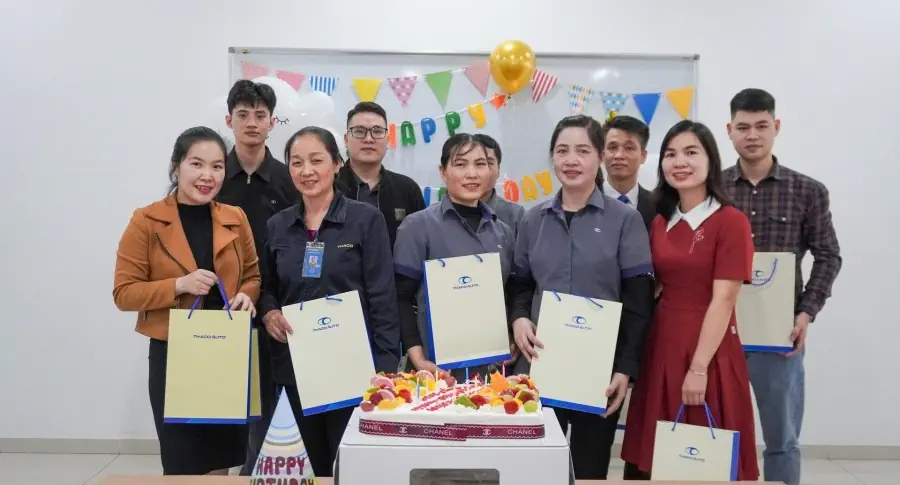 THACO AUTO BẮC NINH CHÚC MỪNG SINH NHẬT CBNV QUÝ I/2025
