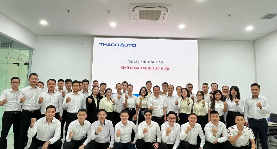 THACO AUTO BẮC NINH THAM GIA ĐÀO TẠO NÂNG CAO KIẾN THỨC KINH DOANH XE QUA SỬ DỤNG