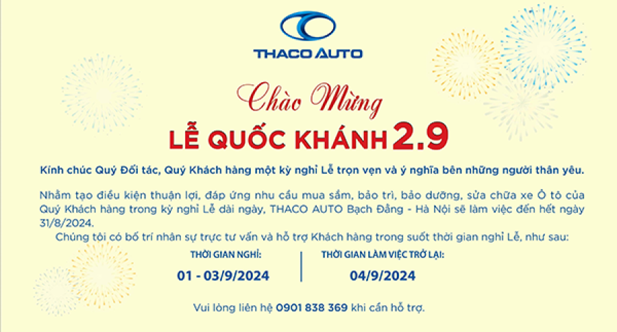 CHÀO MỪNG LỄ QUỐC KHÁNH 2.9