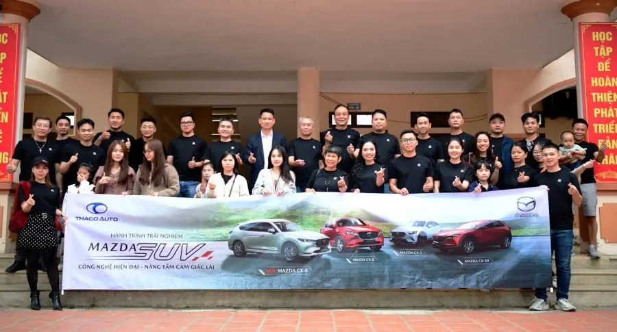 Hành trình trải nghiệm Mazda SUV “Công nghệ hiện đại - Nâng tầm cảm giác lái”