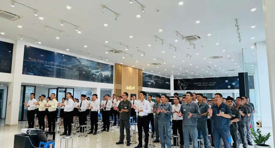 HOẠT ĐỘNG CHÀO CỜ THÁNG 9/2024 - THACO AUTO BẠCH ĐẰNG - HÀ NỘI