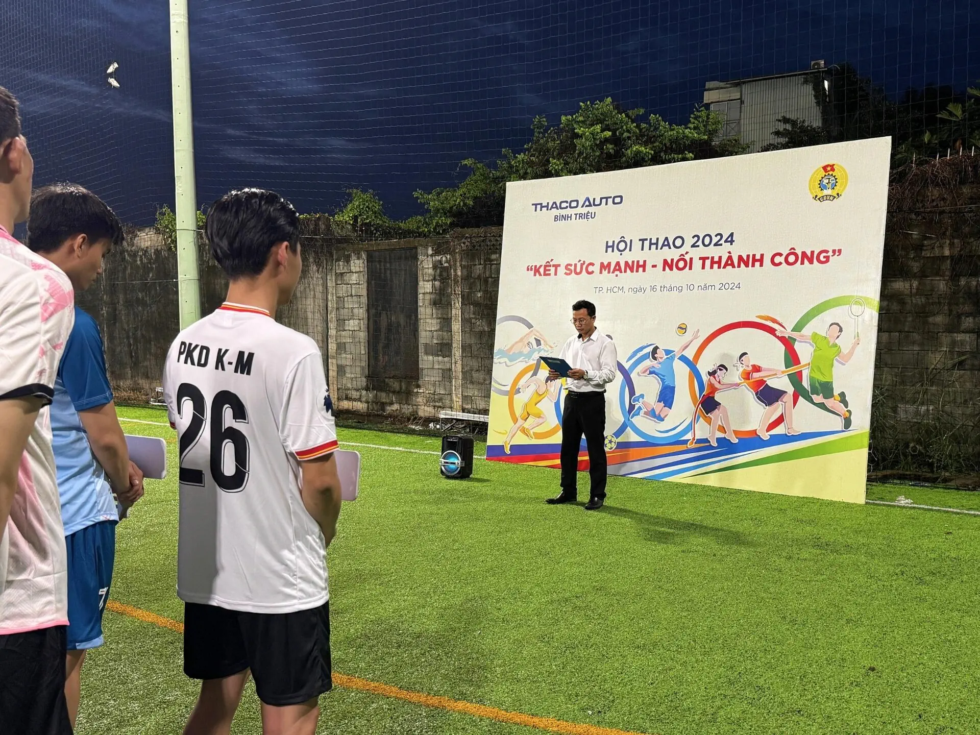 Chính thức khai mạc Hội thao “Kết sức mạnh - Nối thành công” năm 2024 tại THACO AUTO Bình Triệu