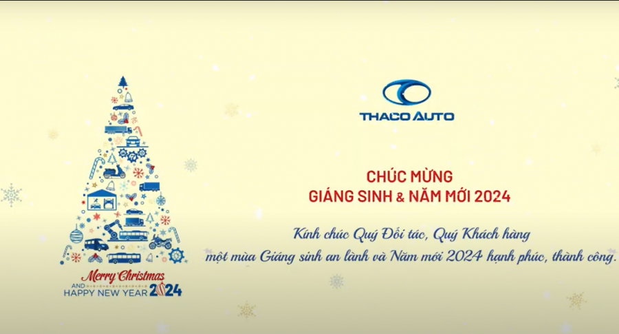 CHÚC MỪNG GIÁNG SINH, NĂM MỚI 2024!