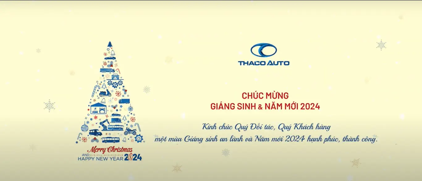 CHÚC MỪNG GIÁNG SINH, NĂM MỚI 2024!