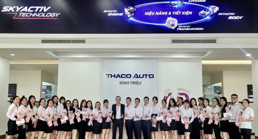 Nữ CBNV THACO AUTO Bình Triệu rạng rỡ trong Ngày Phụ nữ Việt Nam 20/10