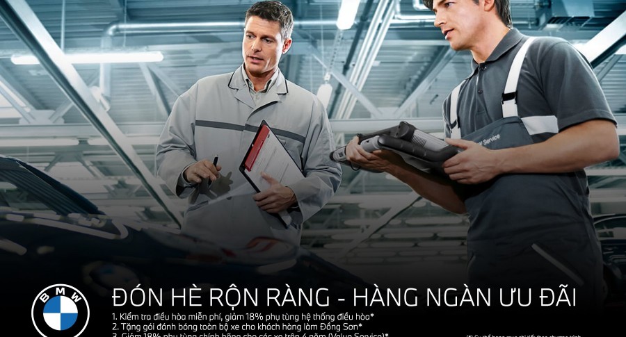 ĐÓN HÈ RỘN RÀNG, HÀNG NGÀN ƯU ĐÃI CÙNG BMW HÀ NỘI